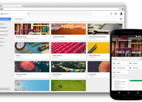 Google企業網盤Team Drives：企業文檔集中化管理